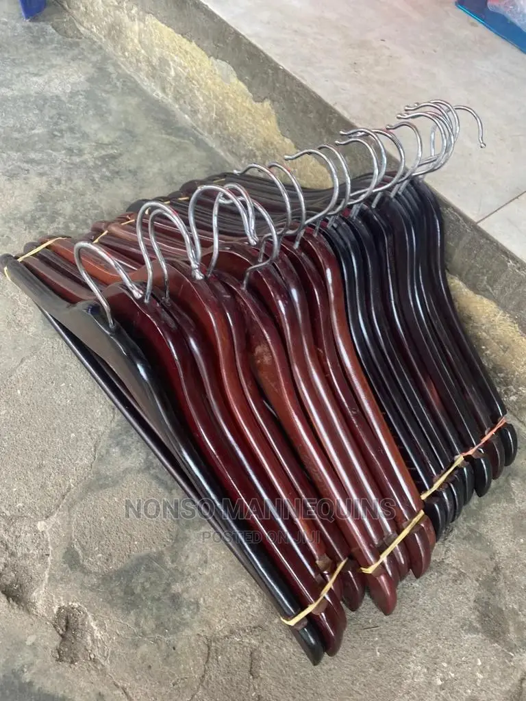 Dark Brown Clothes Hangers