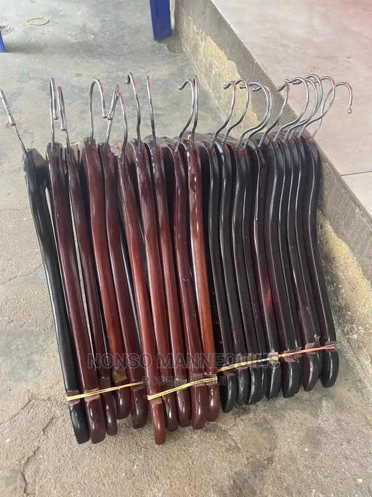 Dark Brown Clothes Hangers