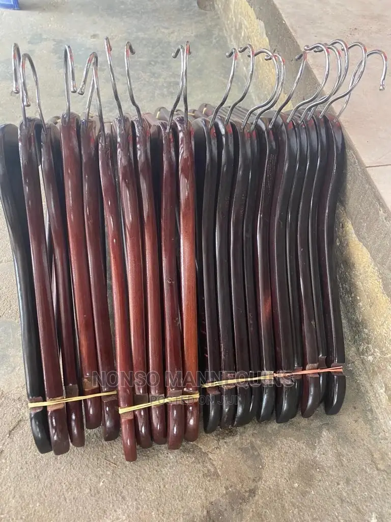 Dark Brown Clothes Hangers