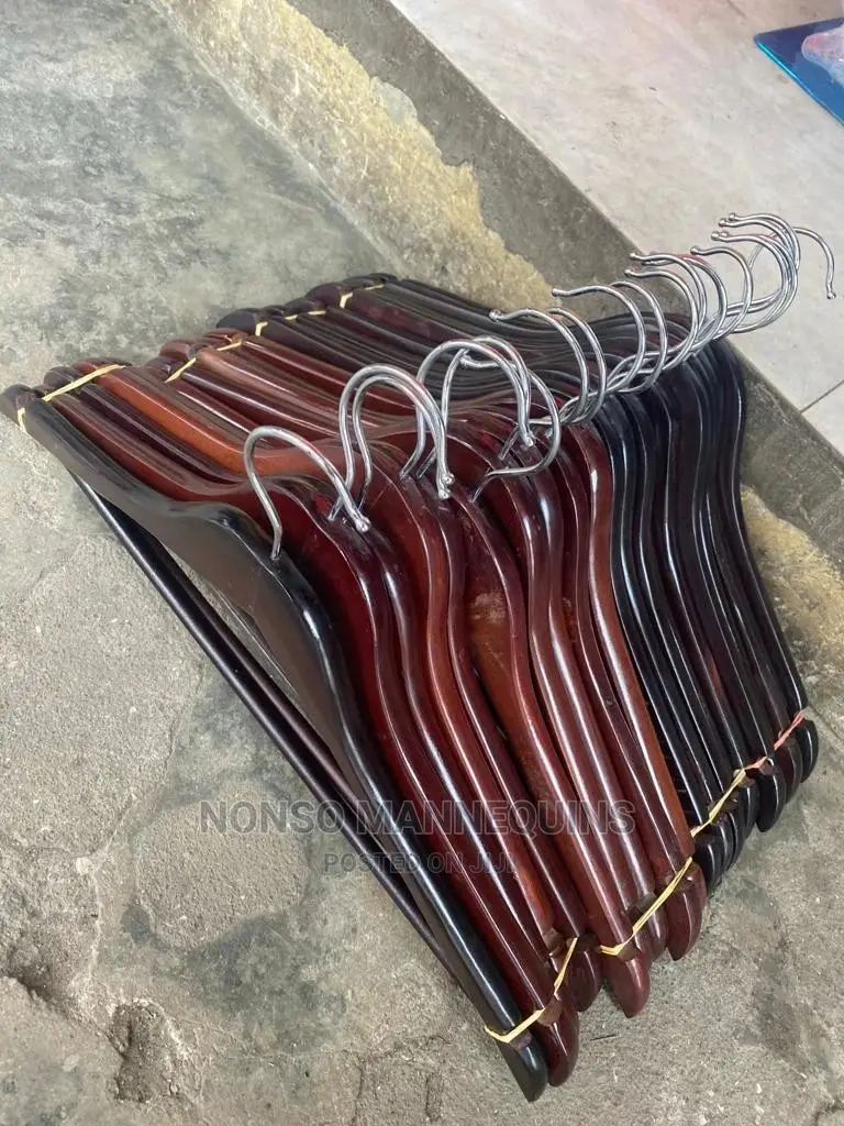 Dark Brown Clothes Hangers