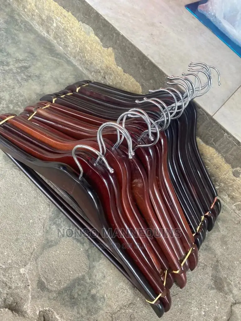 Dark Brown Clothes Hangers