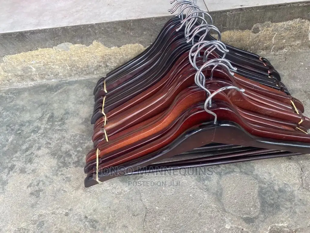 Dark Brown Clothes Hangers