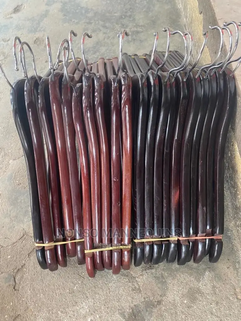Dark Brown Clothes Hangers