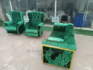 Green Set of Sofas