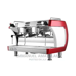 Commercial Coffee Machine With Double Extracting Head