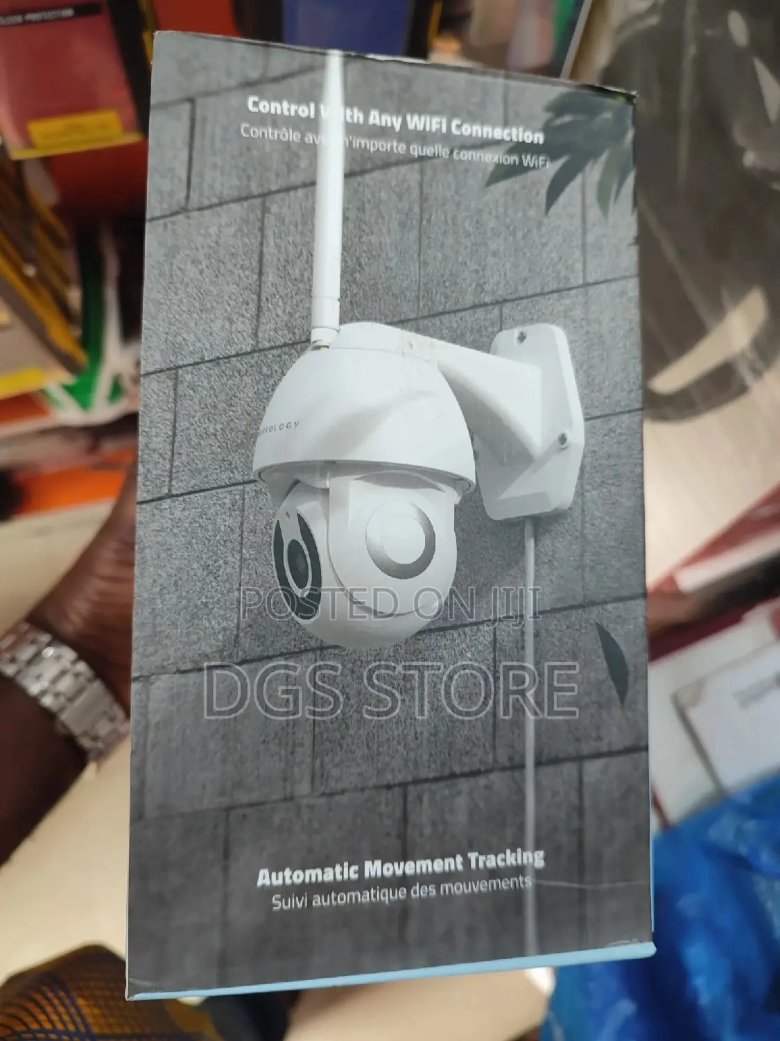 Powerology Wifi Smart Outdoor Camera 360