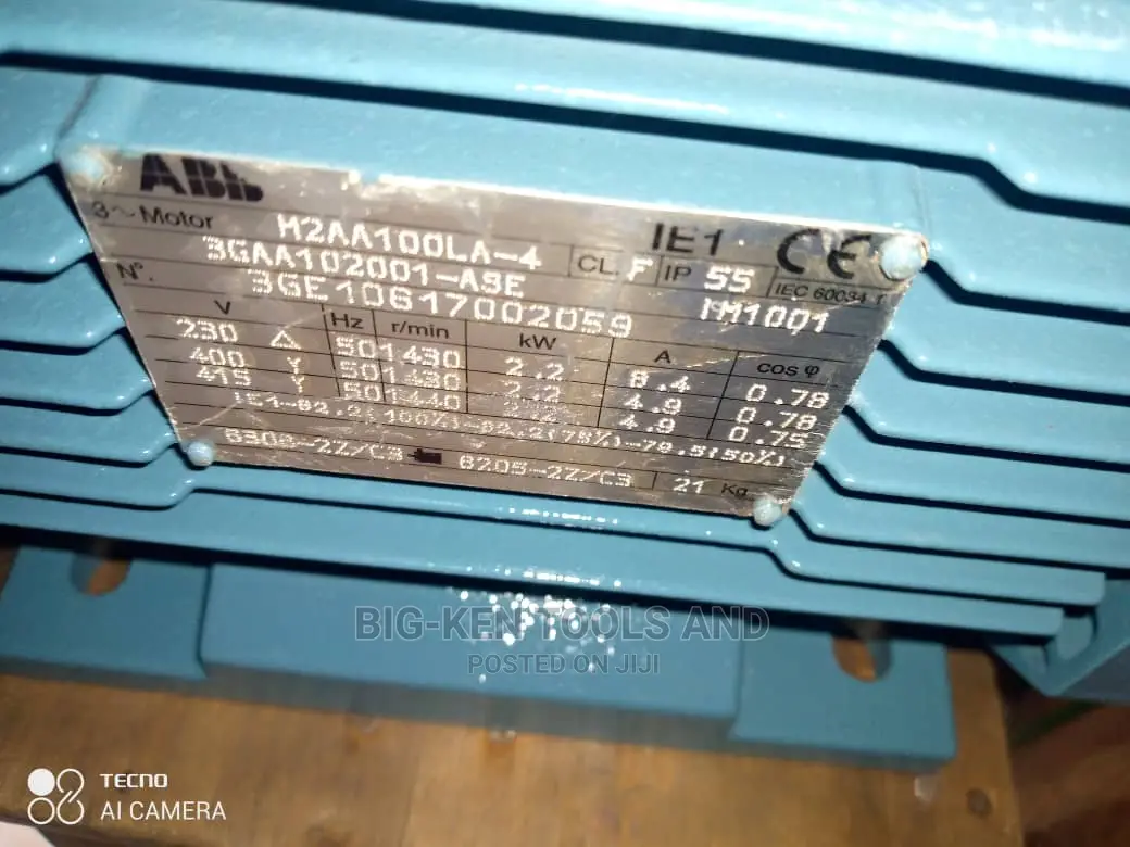 3 PHASE ABB Electric Motor