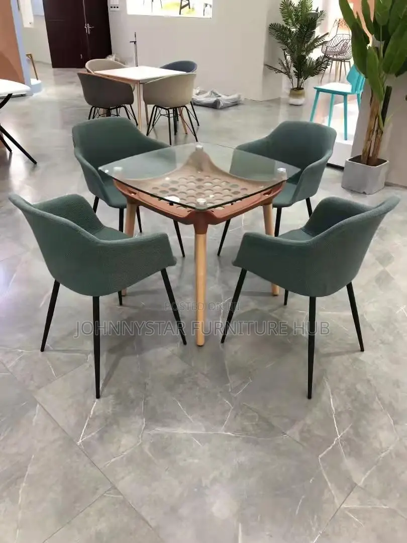 Italian Tovic Tables With 4 Chairs