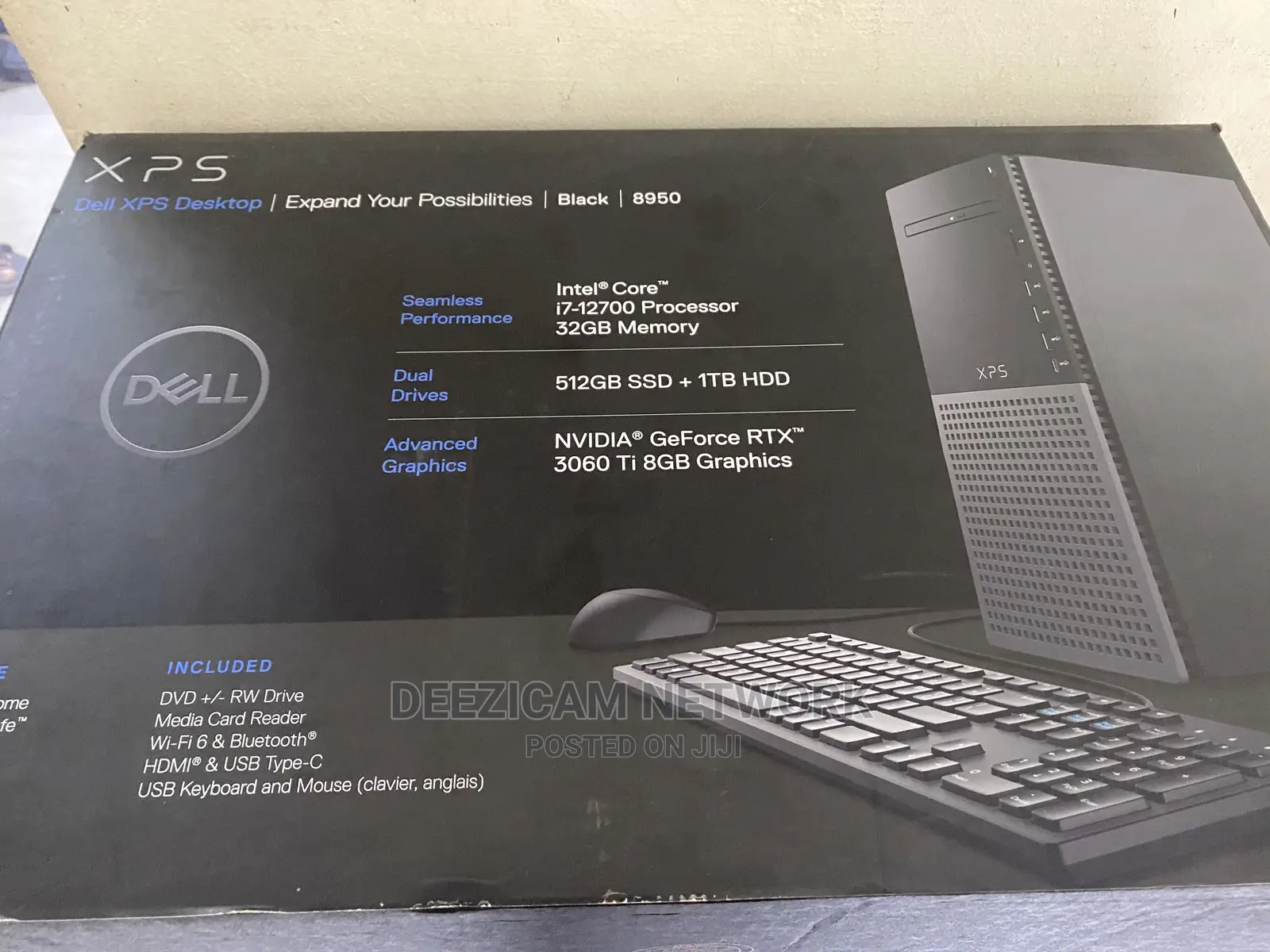 New Desktop Computer Dell XPS 32GB Intel Core I7 SSD 512GB