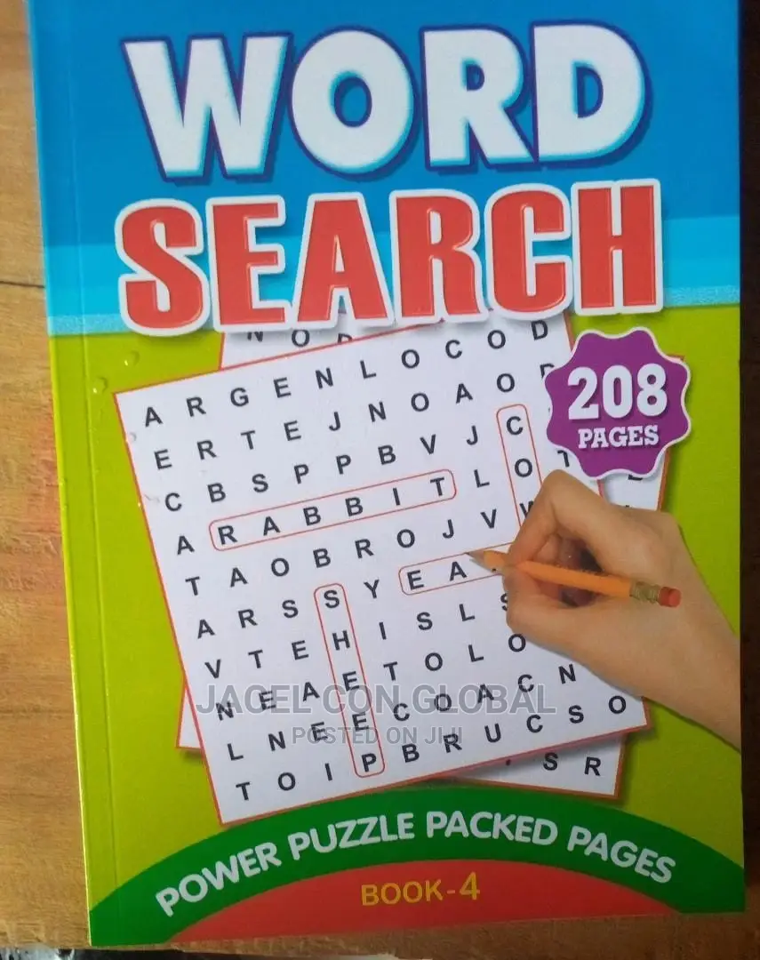 Word Search 96 Puzzles Book (A5 Size)