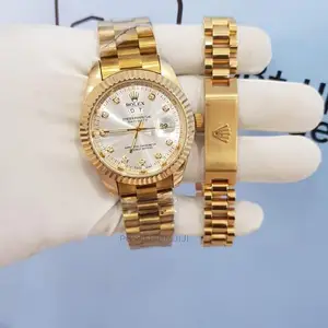 Rolex With Branded Bracelet Non Tarnish