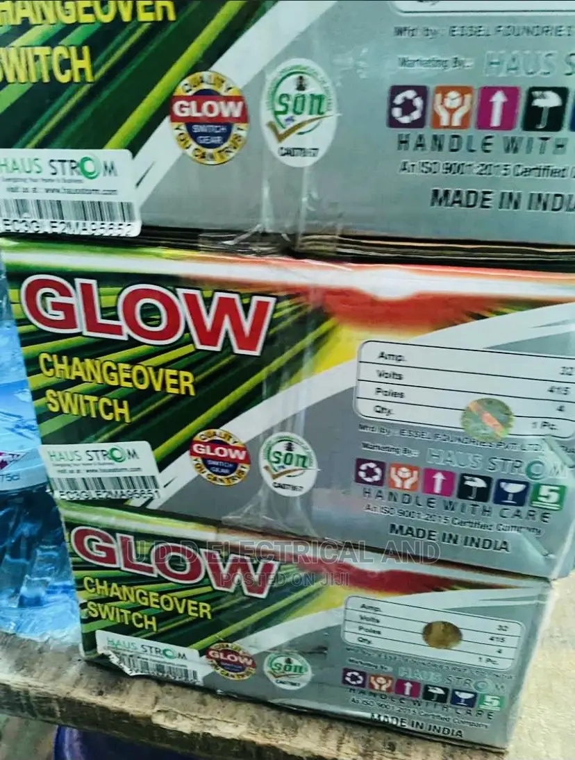 Original GLOW Changeover Gear Switch 63a 100a 200a