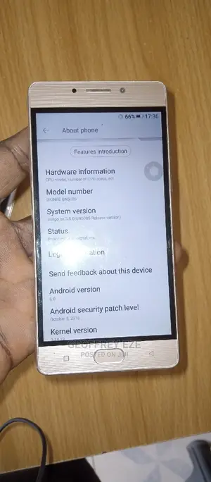 Gionee GN 5005L 32 GB Gold