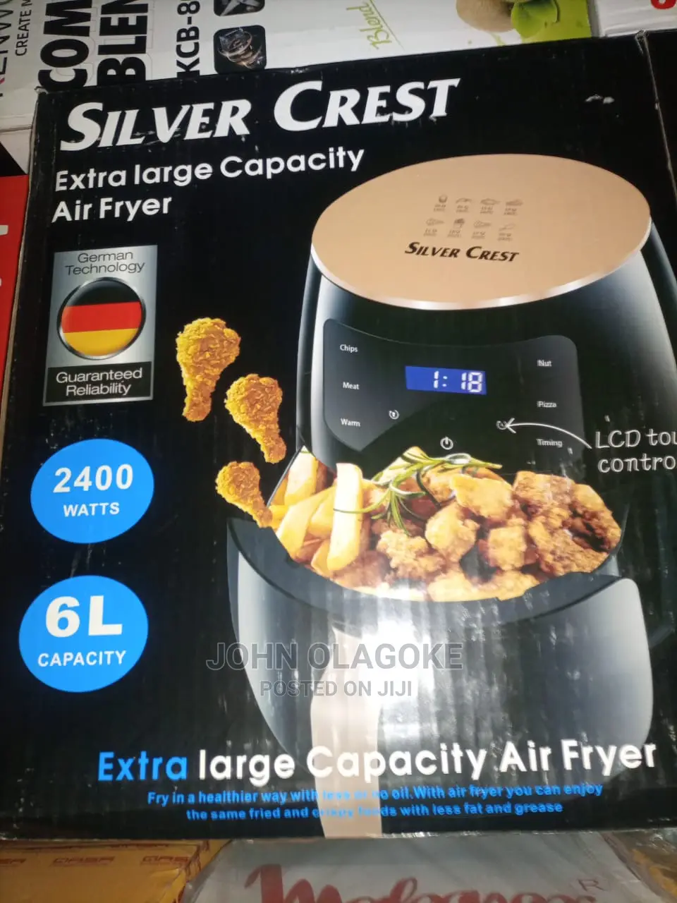 Silvercrest 6liters Airfryer