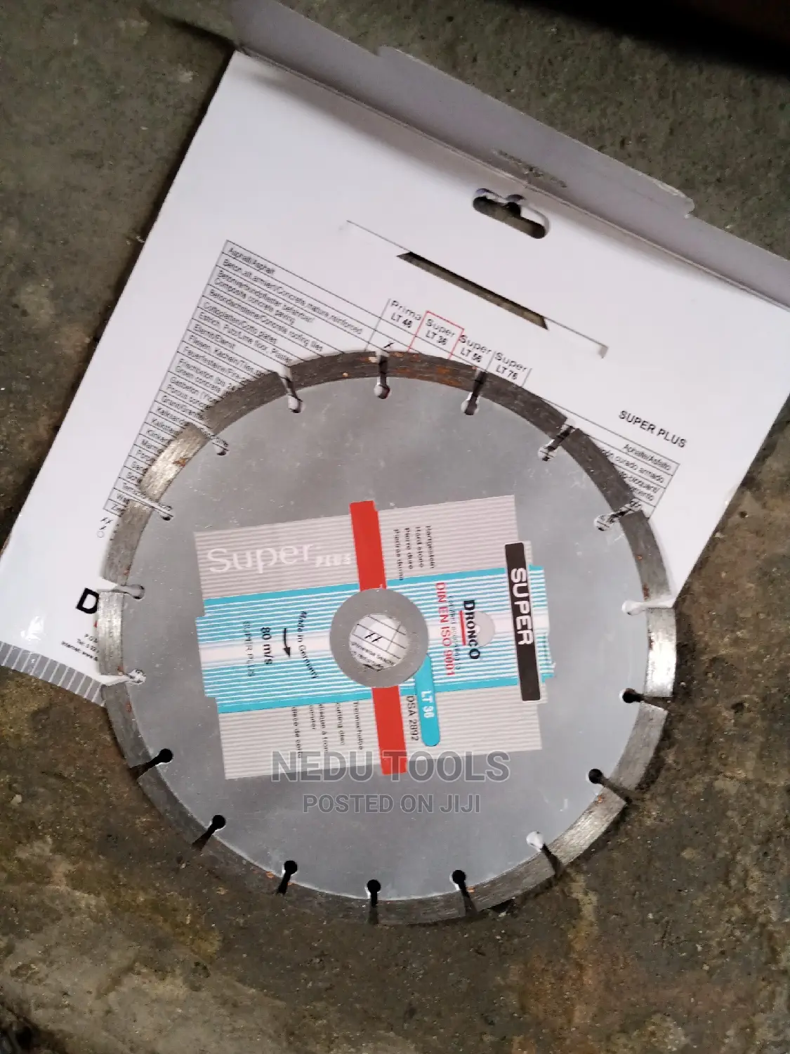 Concrete Cutting Disc