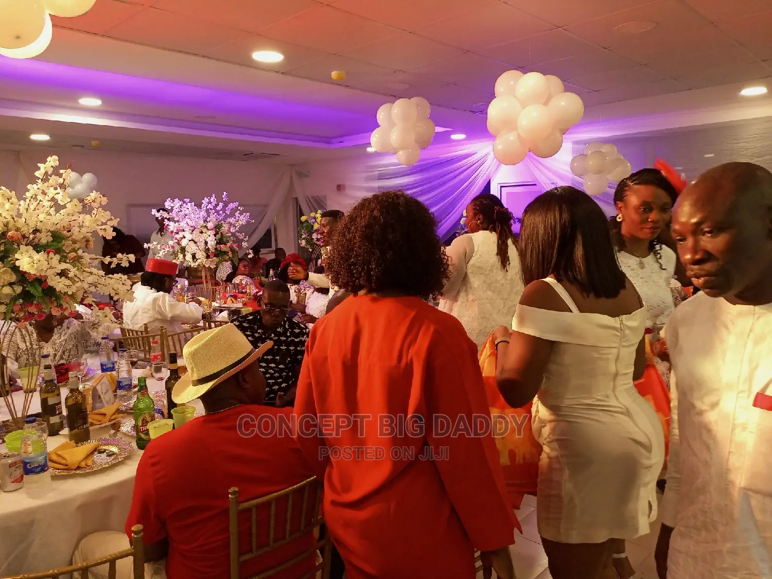 Event Decorations, Catering, Ushers, Bouncers and Event Mang