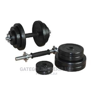 Wk15r 15kg Rubber Dumbbell KIT