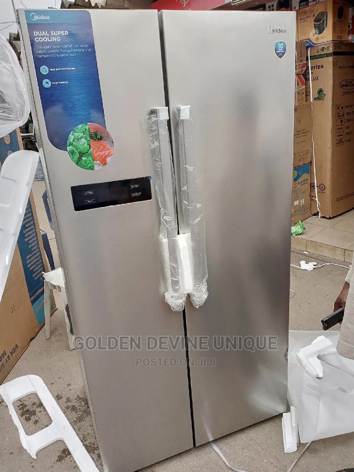 Midea Side by Side Refrigerator