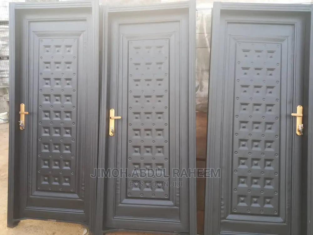Double Panels Iron Door