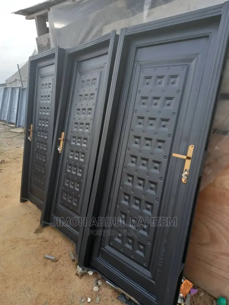 Double Panels Iron Door