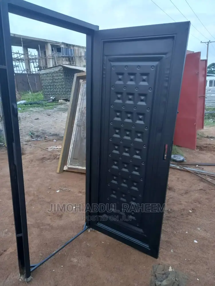 Double Panels Iron Door