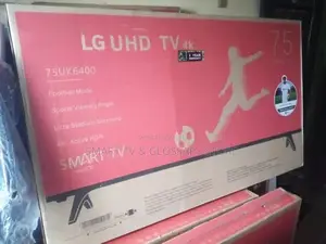 LG 75 Inches Tv With Netflix Facebook and Youtube