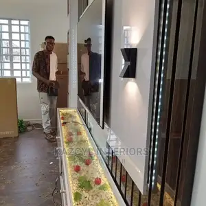 Flutted Panel for Wall and Tv Shelfs