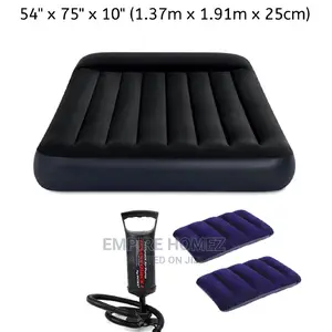 Inflatable Mattress With 2 Free Pillows (Promo)