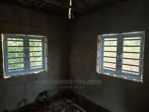 White Casement Windows With Burglary and Net