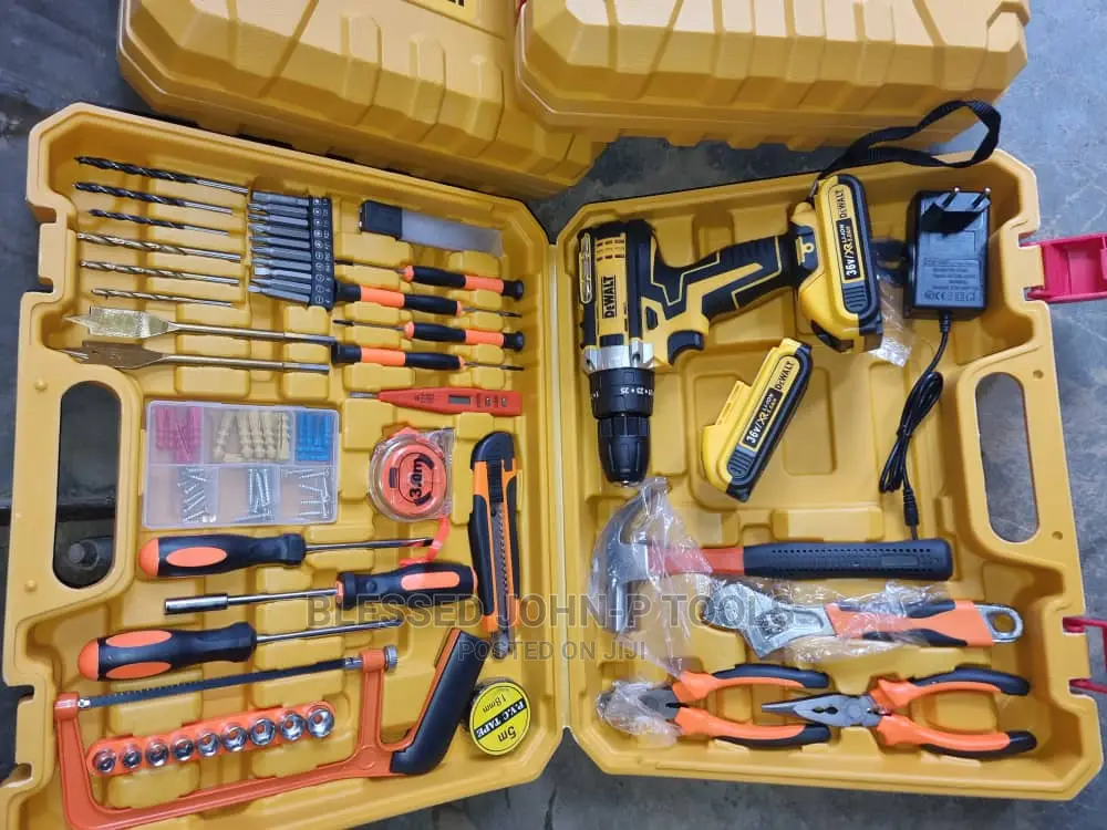 Tools Kit With Drill