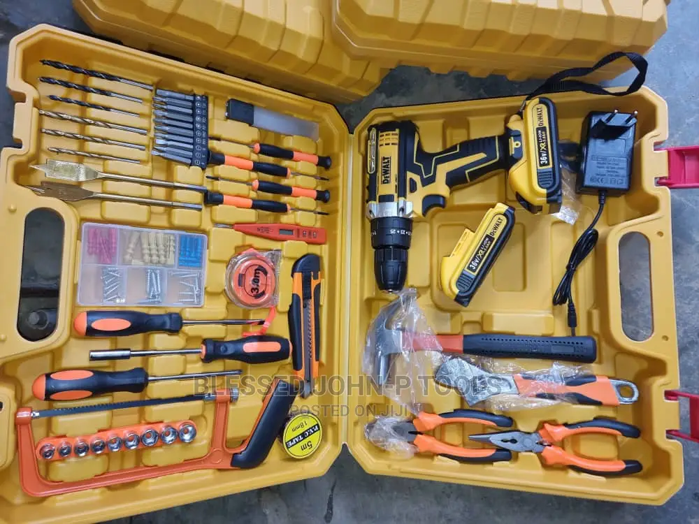 Tools Kit With Drill