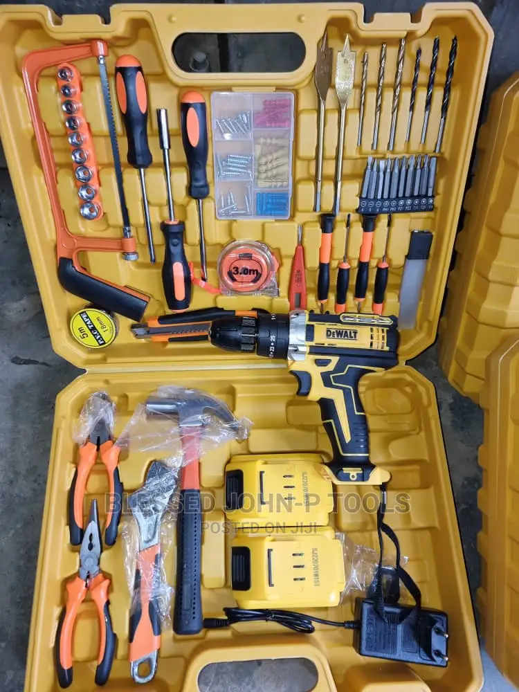 Tools Kit With Drill