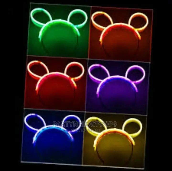 Led Bunny Headbands/Glow Headbands /Led Hair Wreath