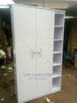 Good Quality and Classy 4ft by 6ft White Wardrobe