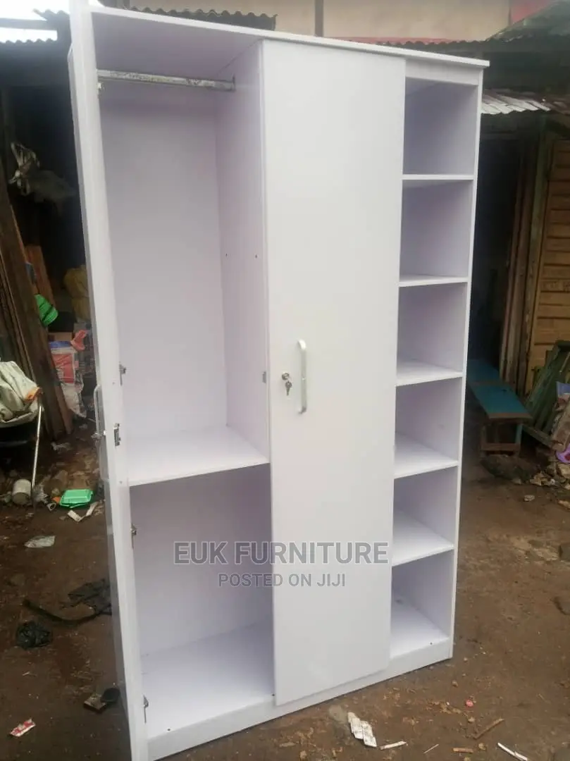 Good Quality and Classy 4ft by 6ft White Wardrobe