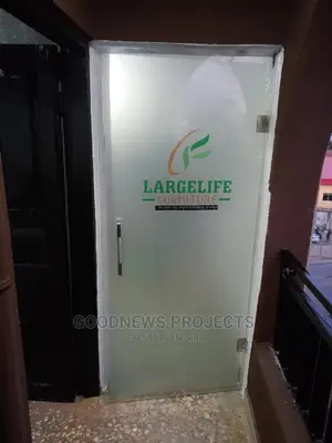 Coloured Customized Frameless Glass Door