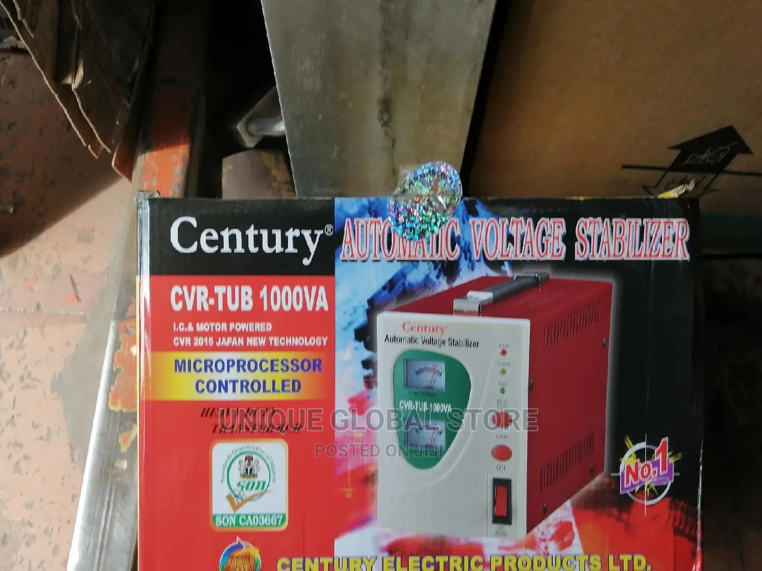 Century Automatic Voltage Stabilizer CVR-Tub 1000va