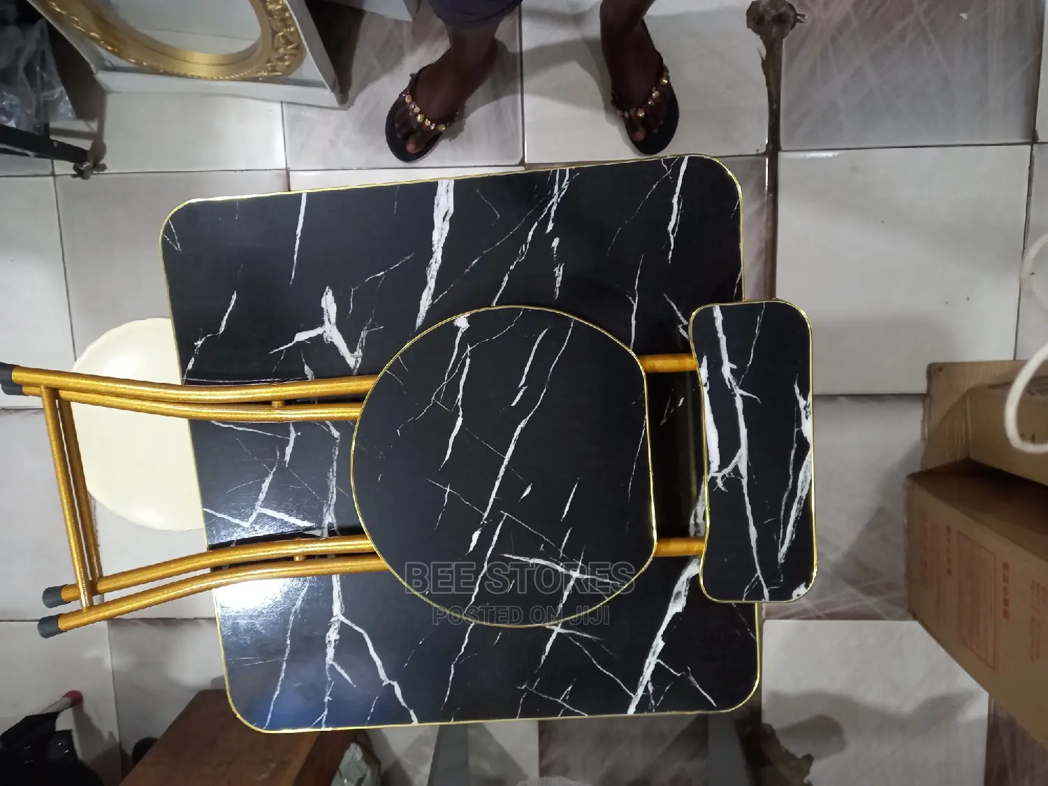 Adjustable Laptop/Reading Table and Chair in Lagos Island (Eko