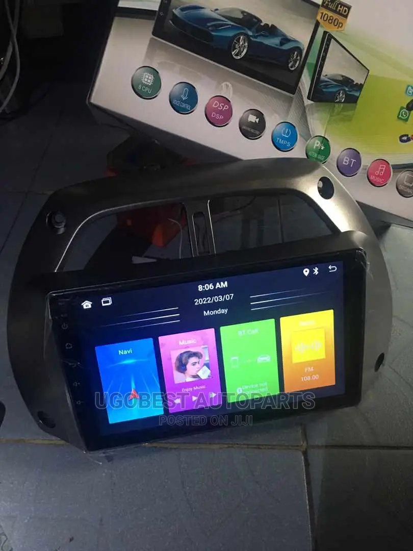 Toyota Rav4 Android ( 2003/2005) With GPS Navigation (Map)