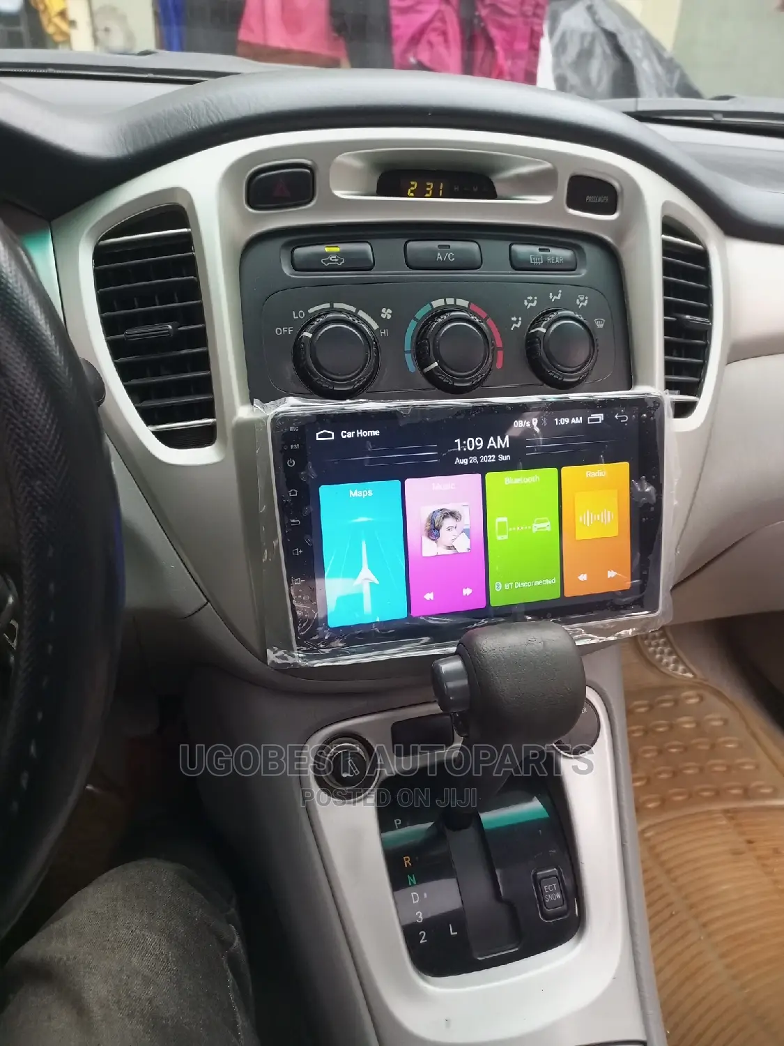 Highlander (2003/2005) Android Screen With GPS Navigation
