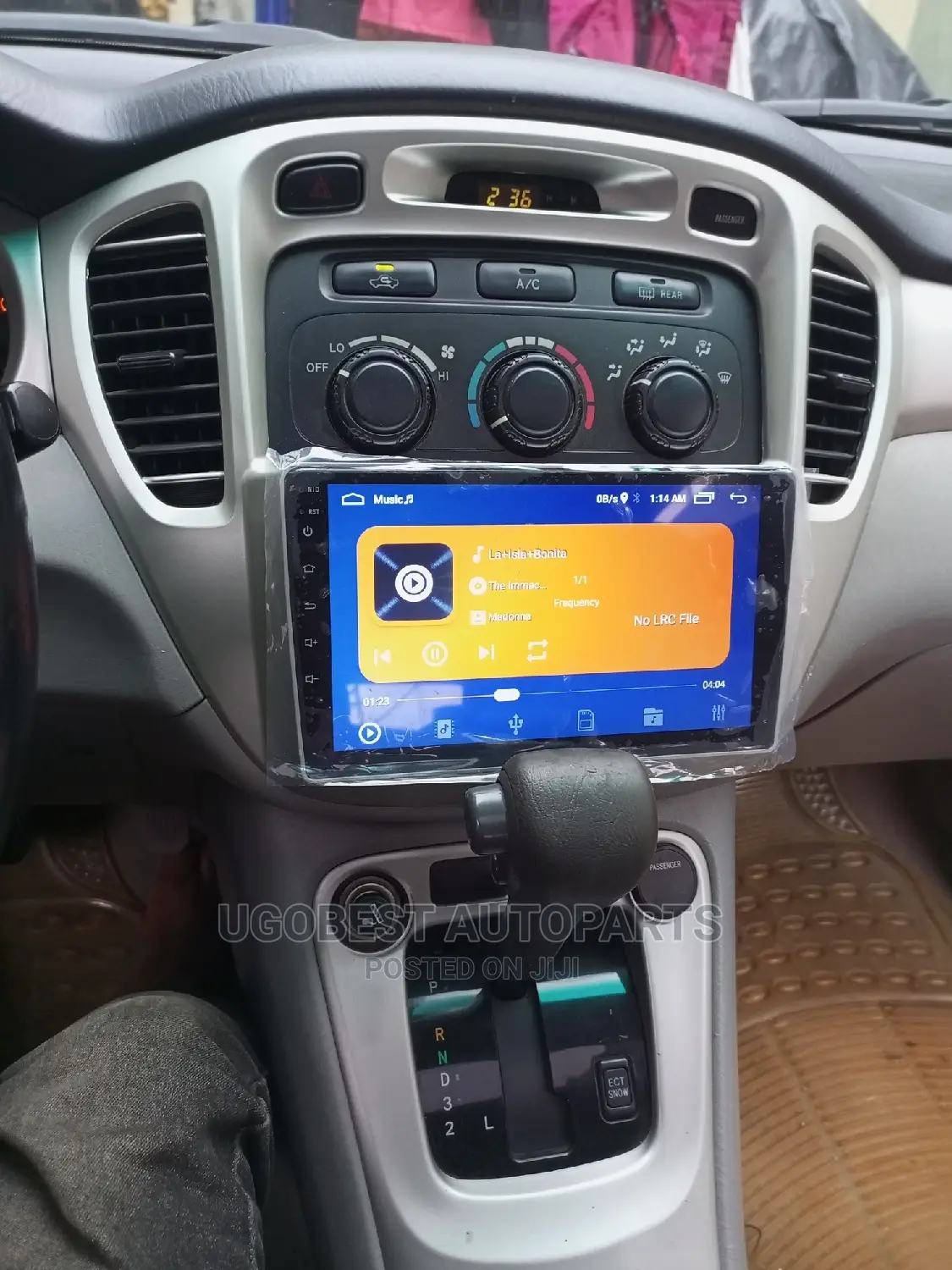 Highlander (2003/2005) Android Screen With GPS Navigation