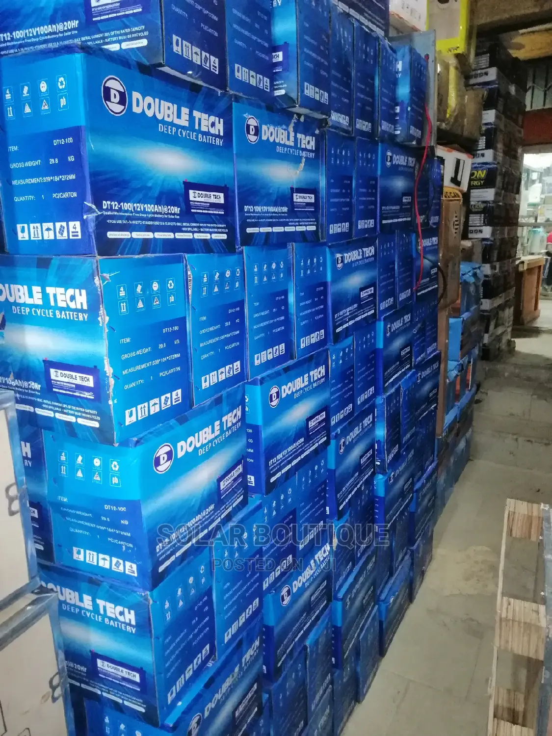 100ah Double Tech Deep Cycle Battery