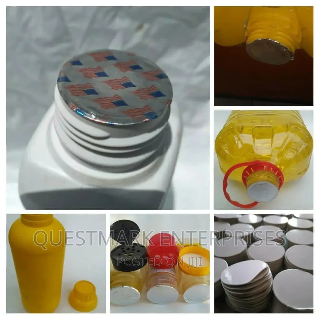 Printed, Customised Aluminium Foil Seal Wad Electromagnetic