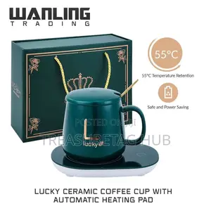 Coffee Cup With Automatic Heating Pad