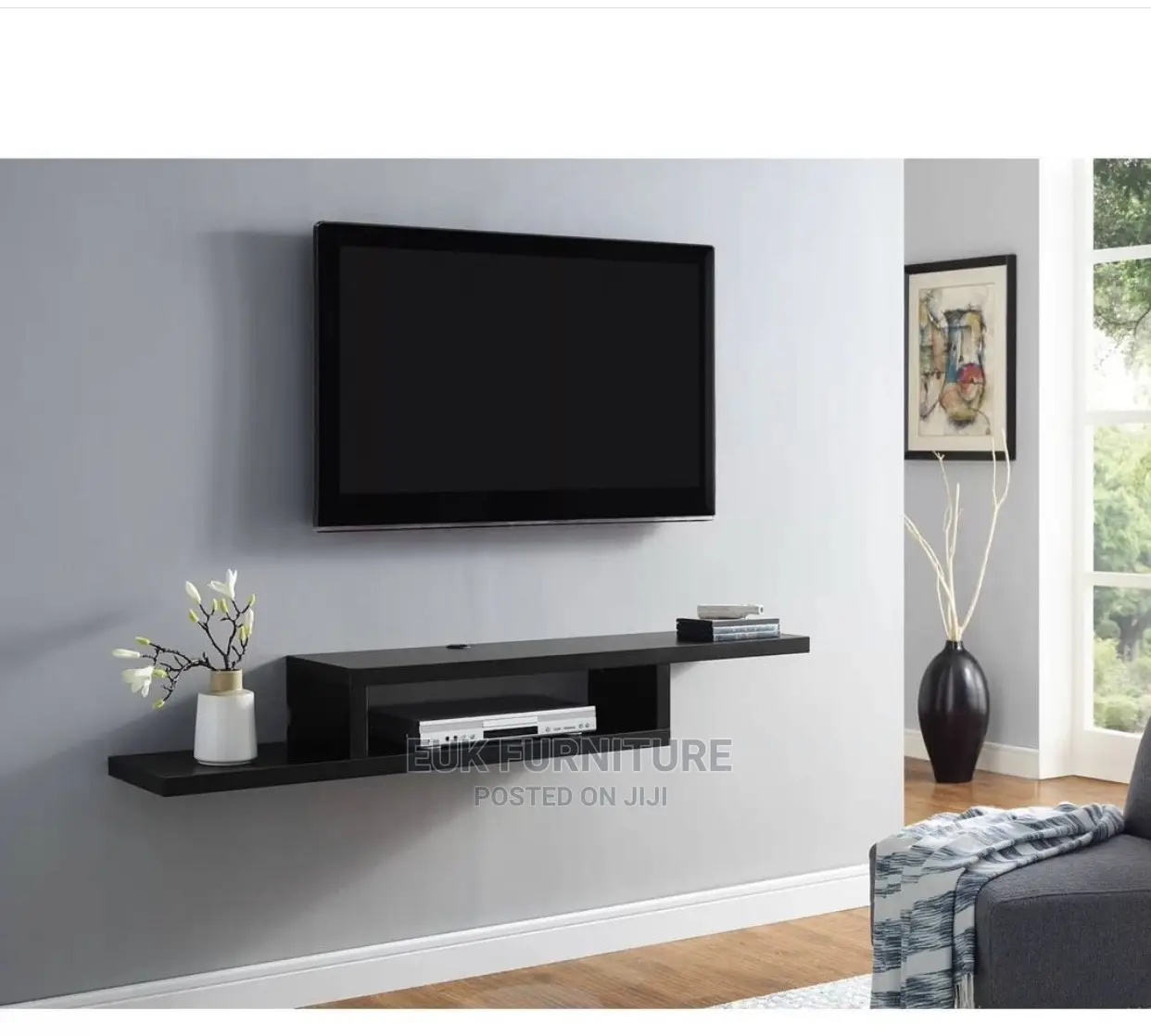 Simple and Unique Tv Shelf