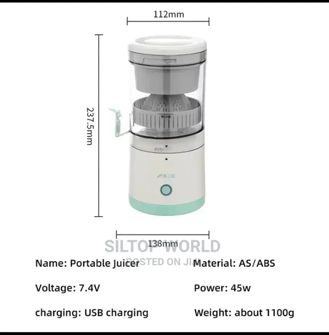 Rechargeable Citrus Juicer