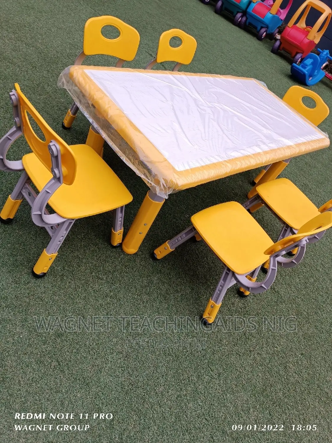 Preparatory Class Imported School Set of Chairs