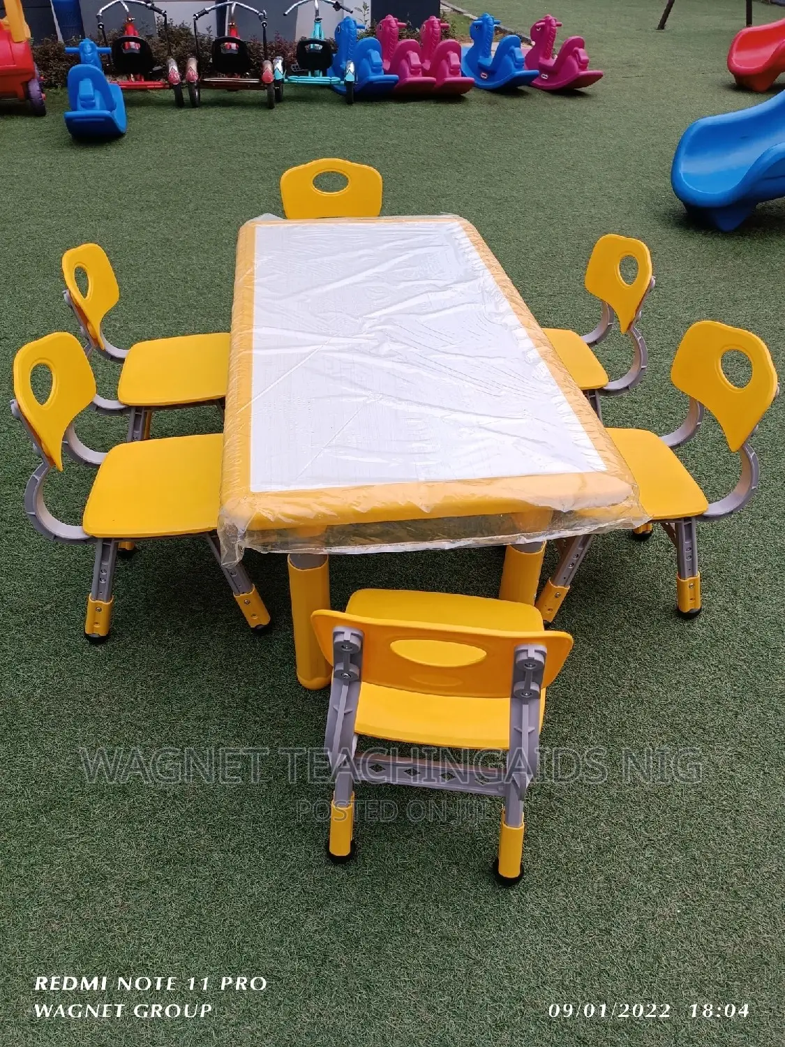 Preparatory Class Imported School Set of Chairs