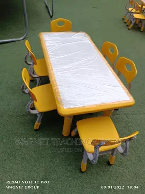 Preparatory Class Imported School Set of Chairs