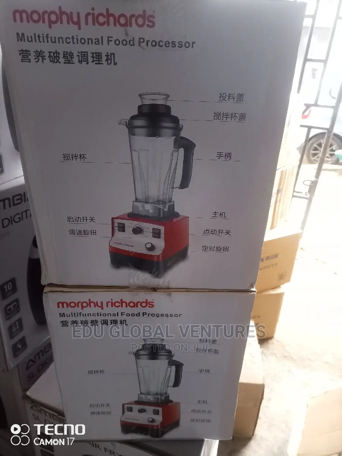 Morphy Richards Multifunctional Blender, 2000watts Original.